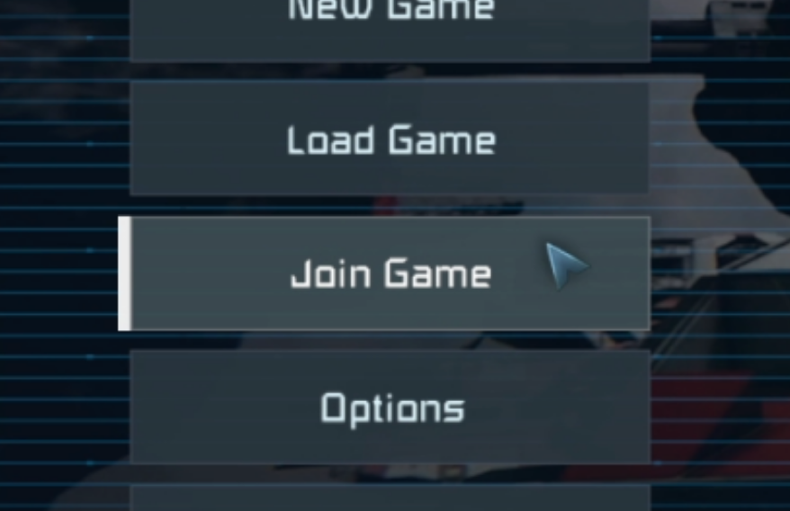 Space Engineers main menu with Join Game highlighted